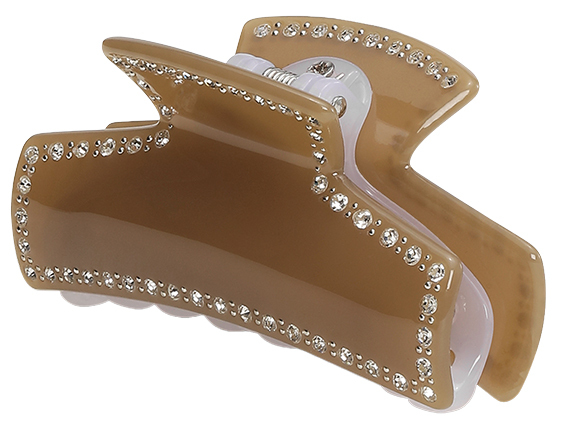 SUI AVA - Anna Bisou Middle - Brown - Hair clips & barrettes