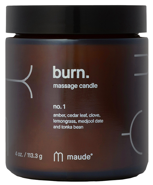 maude - Burn - Massage candles