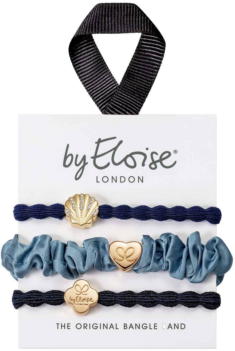 By Eloise - Denim Days - Hair Ties - silk