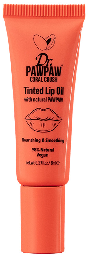Dr. PAWPAW Coral Crush Tinted Lip Oil 8ml