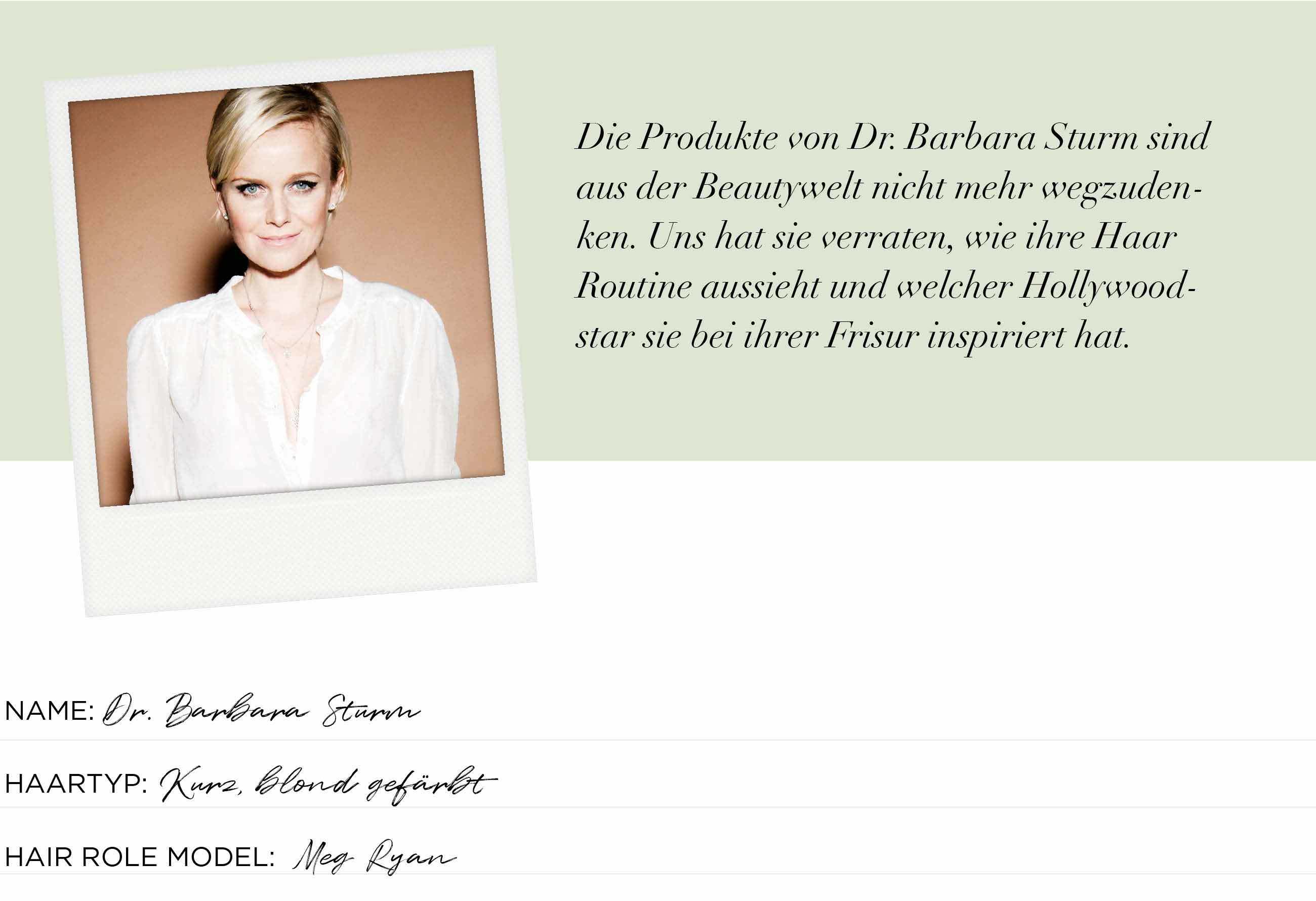 Hair Talk with Dr. Barbara Sturm