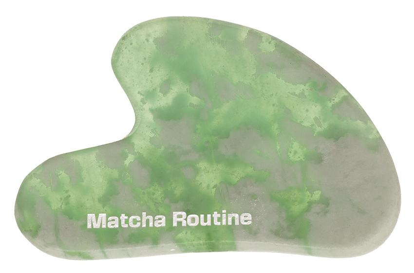 Matcha Routine - Matcha Gua Sha - Gua Sha