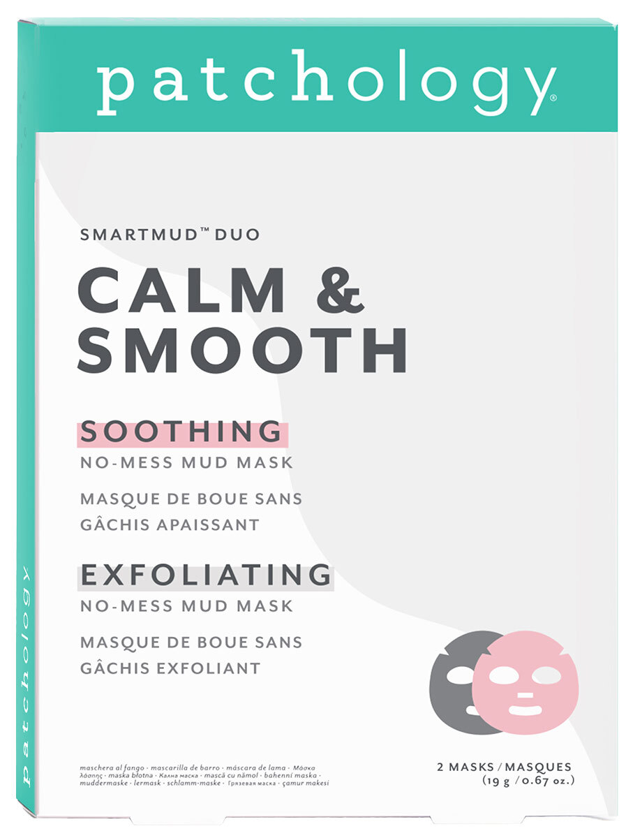 Patchology - Smart Mud Duo Smooth + Calm - Sheet Mask