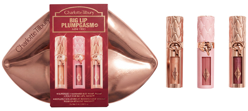 CHARLOTTE TILBURY - BIG LIP PLUMPGASM MINI TRIO - Lipgloss