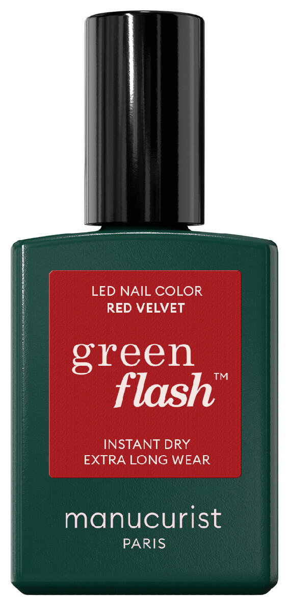 Manucurist - Green Flash RED VELVET - Nailpolish