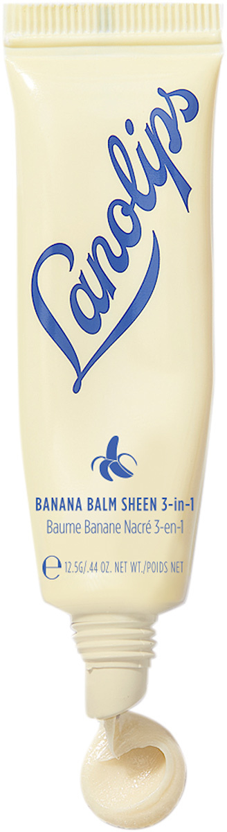 Lanolips - Lanolips Banana Balm Lip Sheen 3-in-1 - Lip Balm