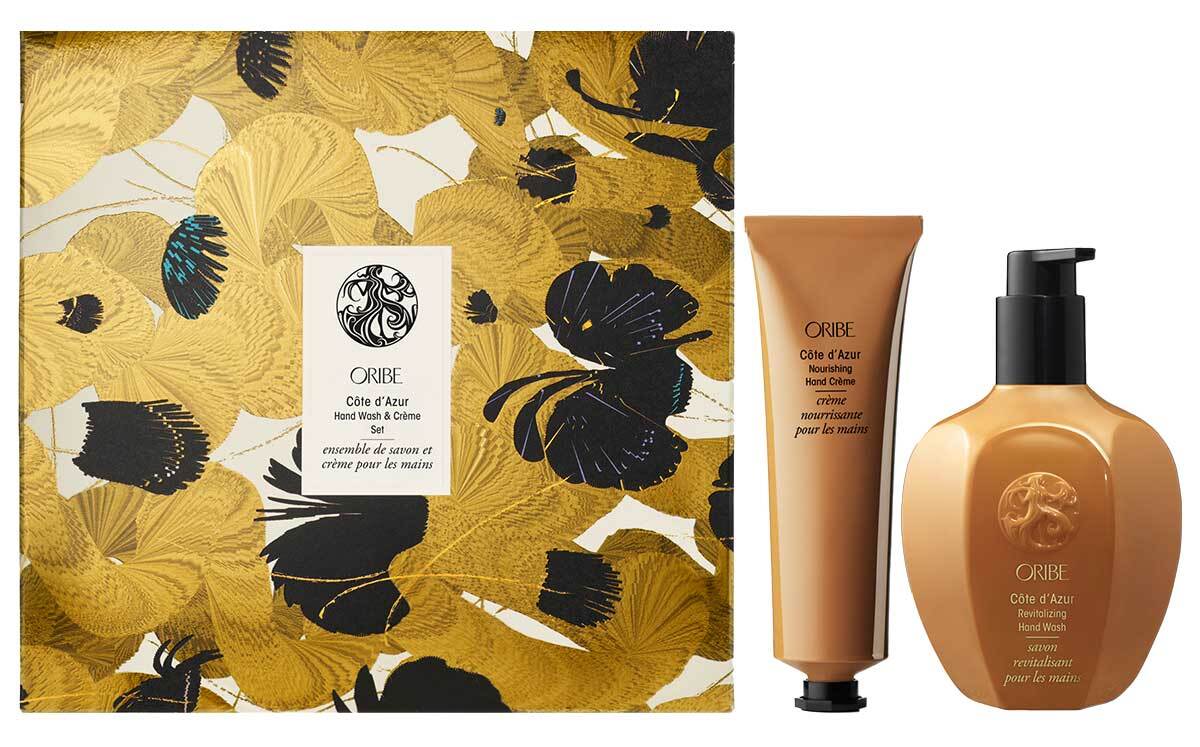 Oribe - CÔTE D’AZUR HANDWASH & CRÈME SET - Hand soap & scrub
