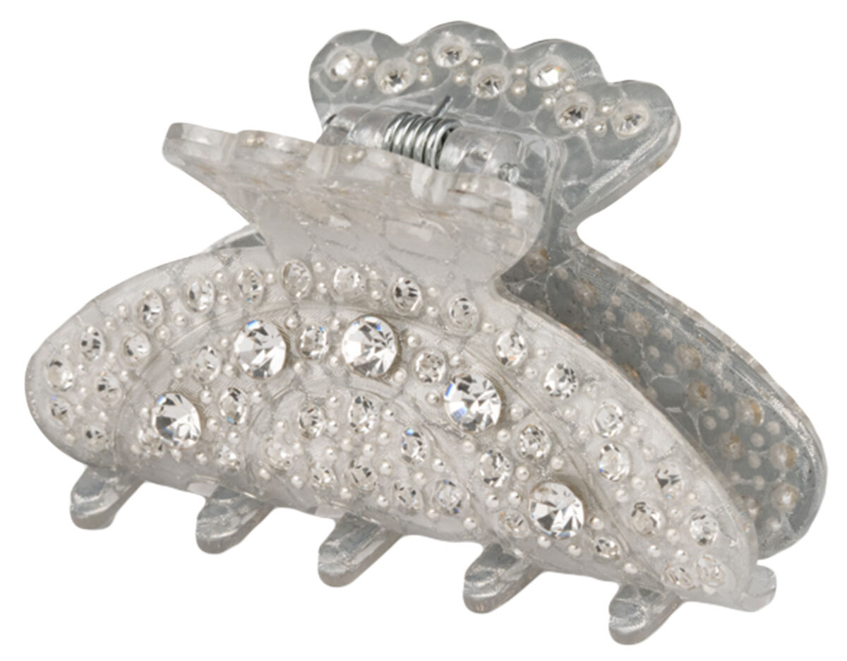 SUI AVA - Helen Snake Mini - Sneaky Silver - Hair clips & barrettes