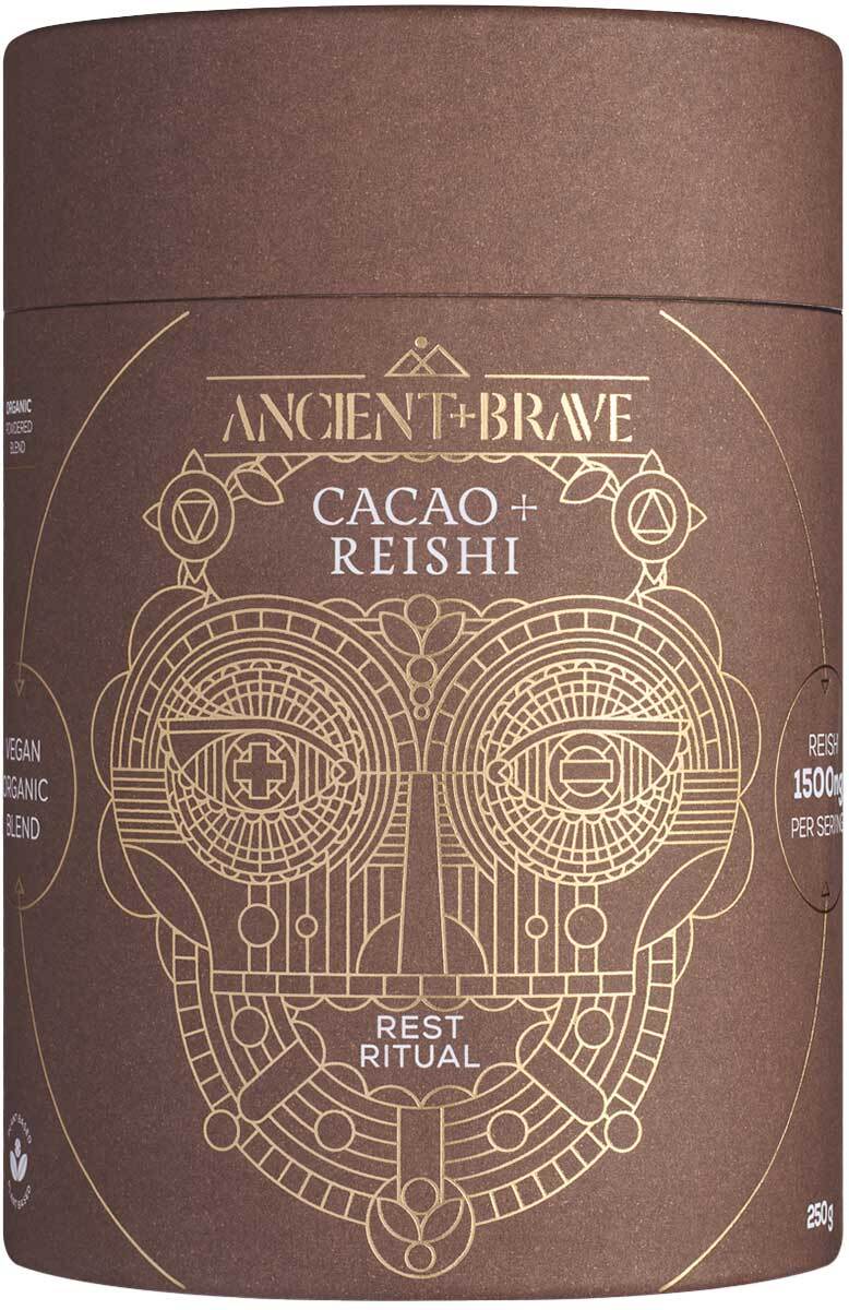 Ancient + Brave - Cacao + Reishi - Pulver