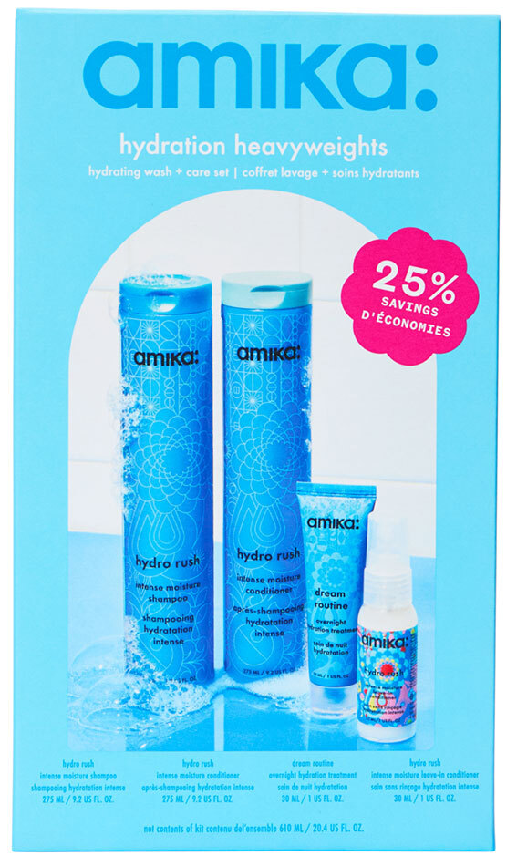 amika - hydration heavyweights hydrating wash + care set - Shampoo