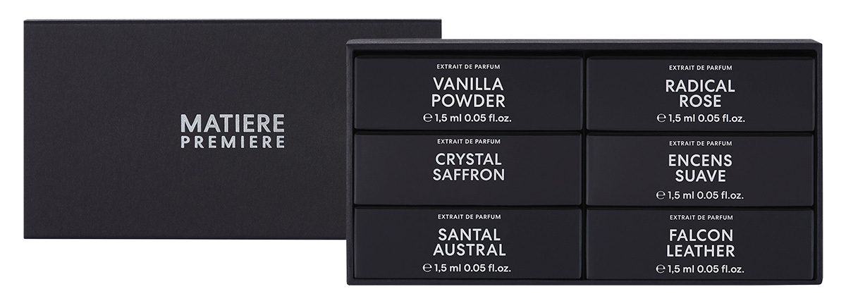 MATIERE PREMIERE - DISCOVERY SAMPLE SET EXTRAIT 6X1.5ML - Extrait de Parfum Unisex