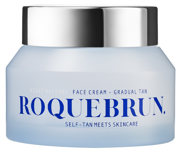 ROQUEBRUN. - Night Restore Face Cream - Gradual Tan - Self-tanner - Face