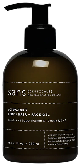 Sans [ceuticals] - Activator 7 body + hair + face oil - Face Oil