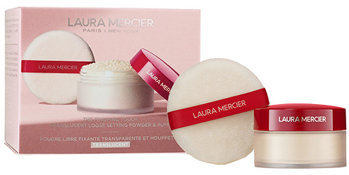 LAURA MERCIER - The Finishing Touch - Translucent Loose Setting Powder & Puff - Face Powder