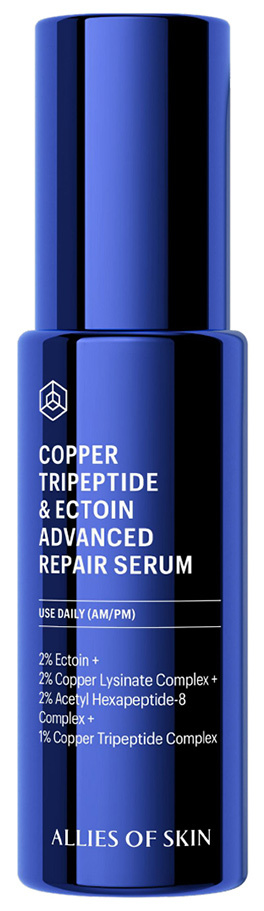 Allies Of Skin Copper Tripeptide & Ectoin Advanced Repair Serum 30ml