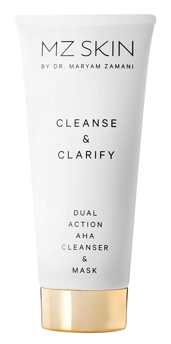 MZ Skin - Cleanse & Clarify Dual Action AHA Cleanser & Mask - Cleansing Gel