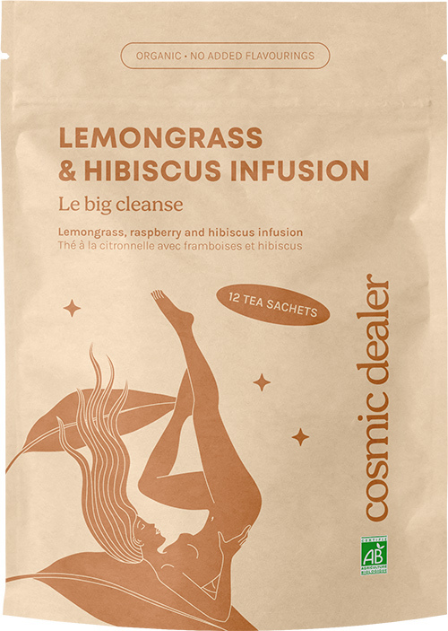 Cosmic Dealer - Le Big Cleanse - Lemongrass and Hibiscus Infusion - Tea