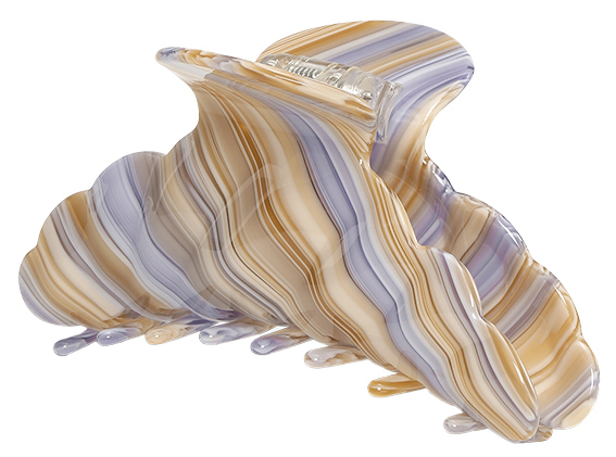 SUI AVA - Vivienne Big - Blue/Beige Mix - Hair clips & barrettes