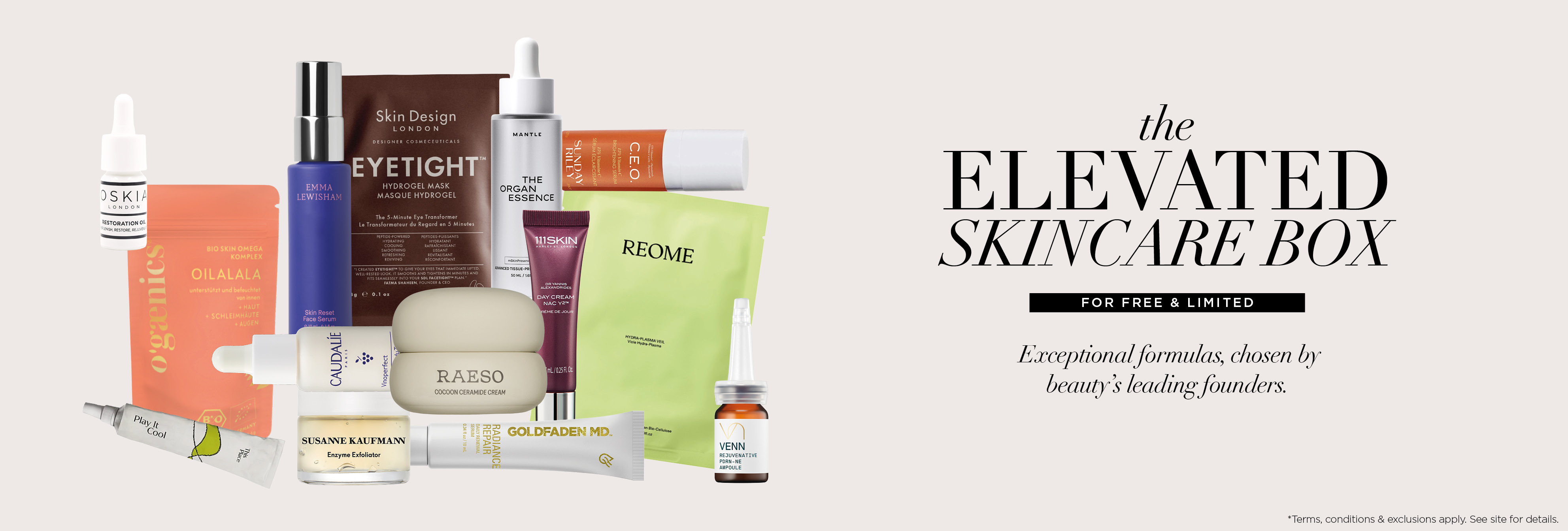 Elevated Skincare Box