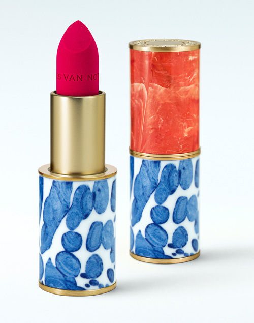 DRIES VAN NOTEN Lipstick Case Neon Print