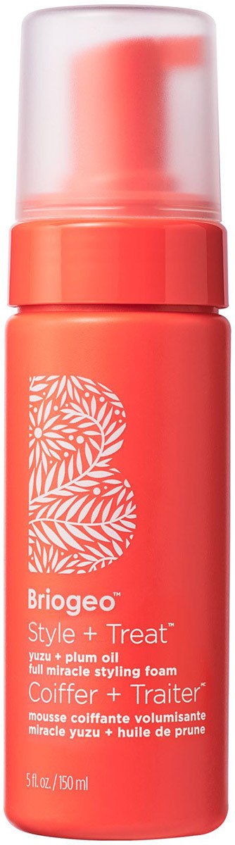 Briogeo - Style + Treat Yuzu + Plum Oil Full Miracle Styling Foam - Hair Mousse