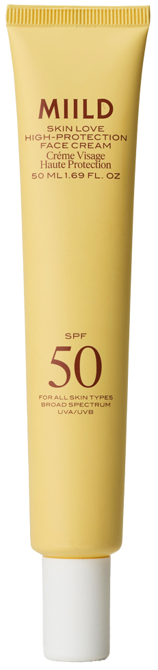 Miild - Skin Love High-Protection Invisible Face Cream SPF50 - Day Cream with SPF