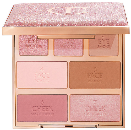 CHARLOTTE TILBURY - HOLLYWOOD INSTANT LOOK IN A PALETTE- PRETTY, GLOWING BEAUTY - Lidschatten (3136 EUR/kg)