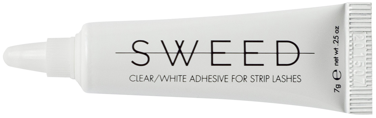Sweed - Adhesive for Strip Lashes Clear/White - Eyelash glue