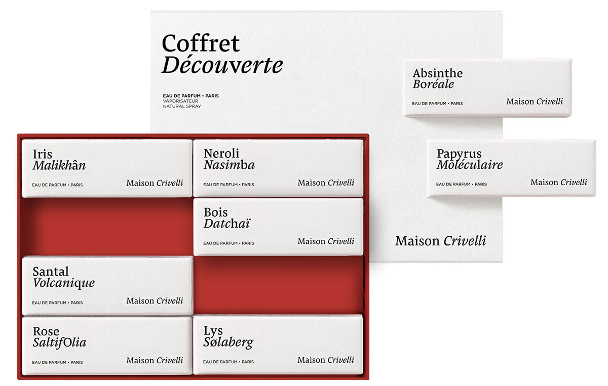 Maison Crivelli - Discovery Set - 8 x 1,5ml EDP - Fragrance Discovery Set