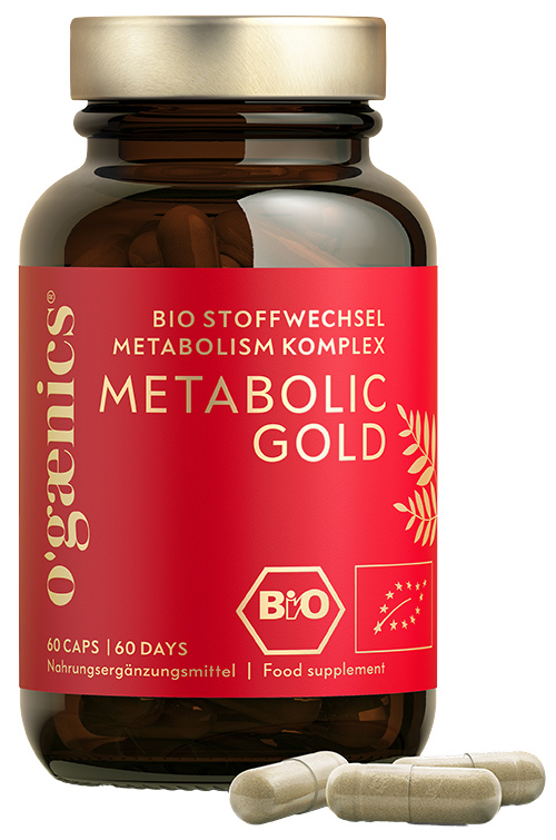 Ogaenics - METABOLIC GOLD Bio Stoffwechsel Komplex - Tablets, Pills & Capsules