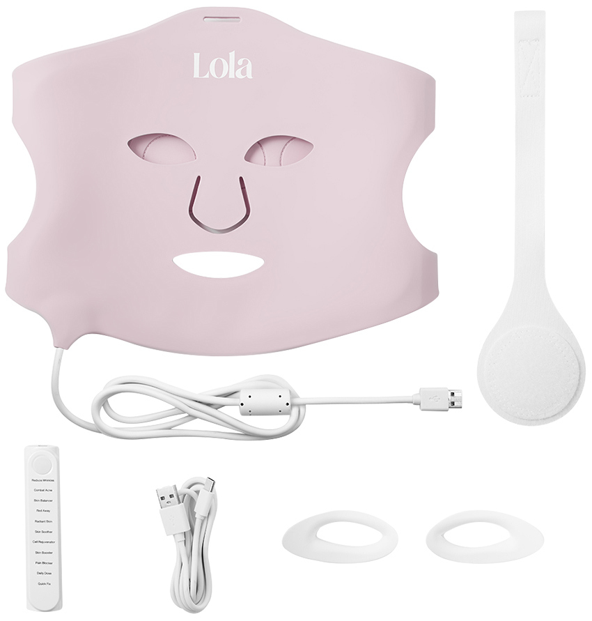 Lola - GLOW MASK - LED mask & laser