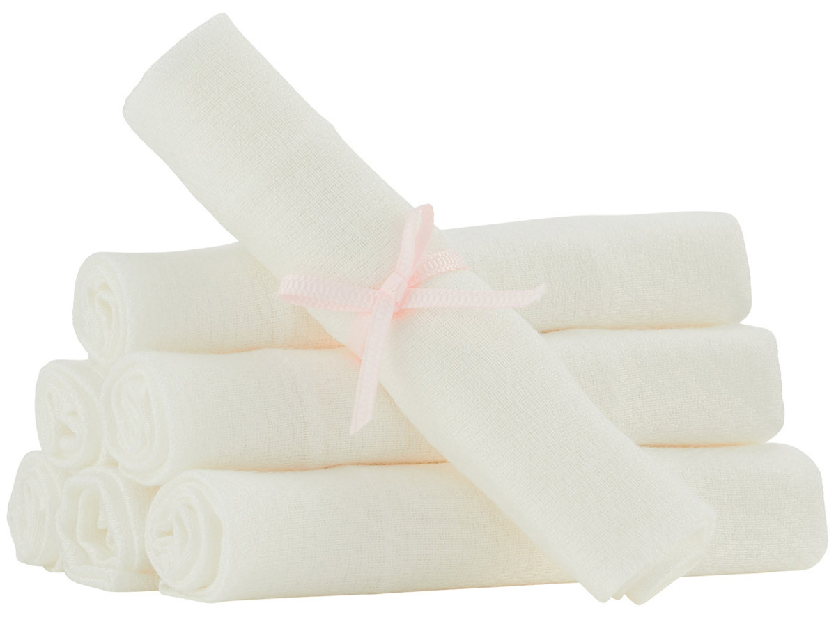 Aurelia London - Monday to Sunday Bamboo Muslins - Cleansing Wipes