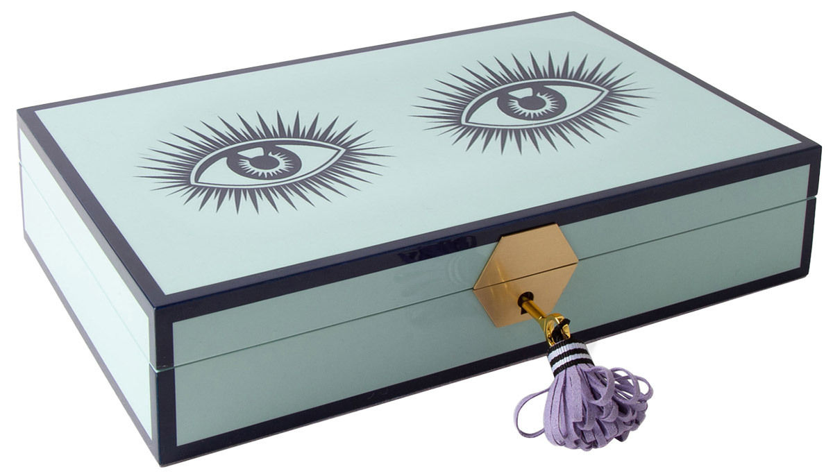 Jonathan Adler - LE WINK LACQUER JEWELRY BOX - Home Accessoire