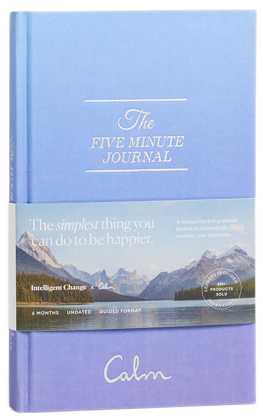 Intelligent Change - Five Minute Journal x Calm - Journals & Stationary