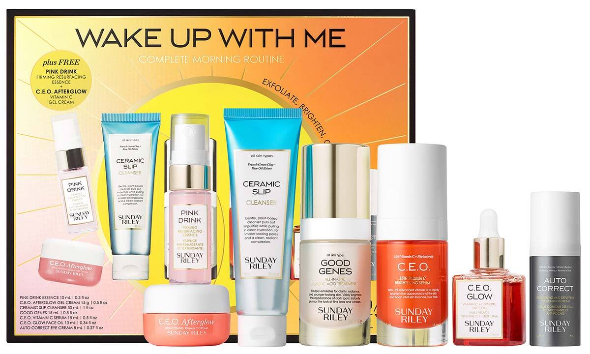 Sunday Riley - Wake Up With Me Complete Morning Routine Kit - Day Cream