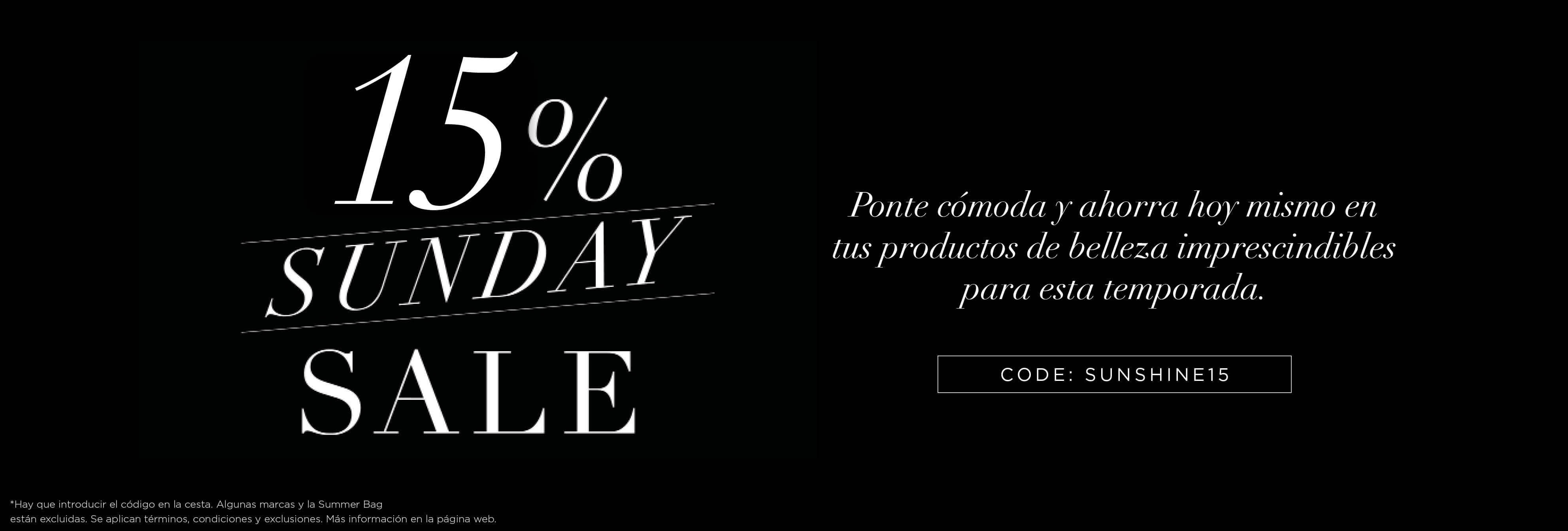 Sunday Sale