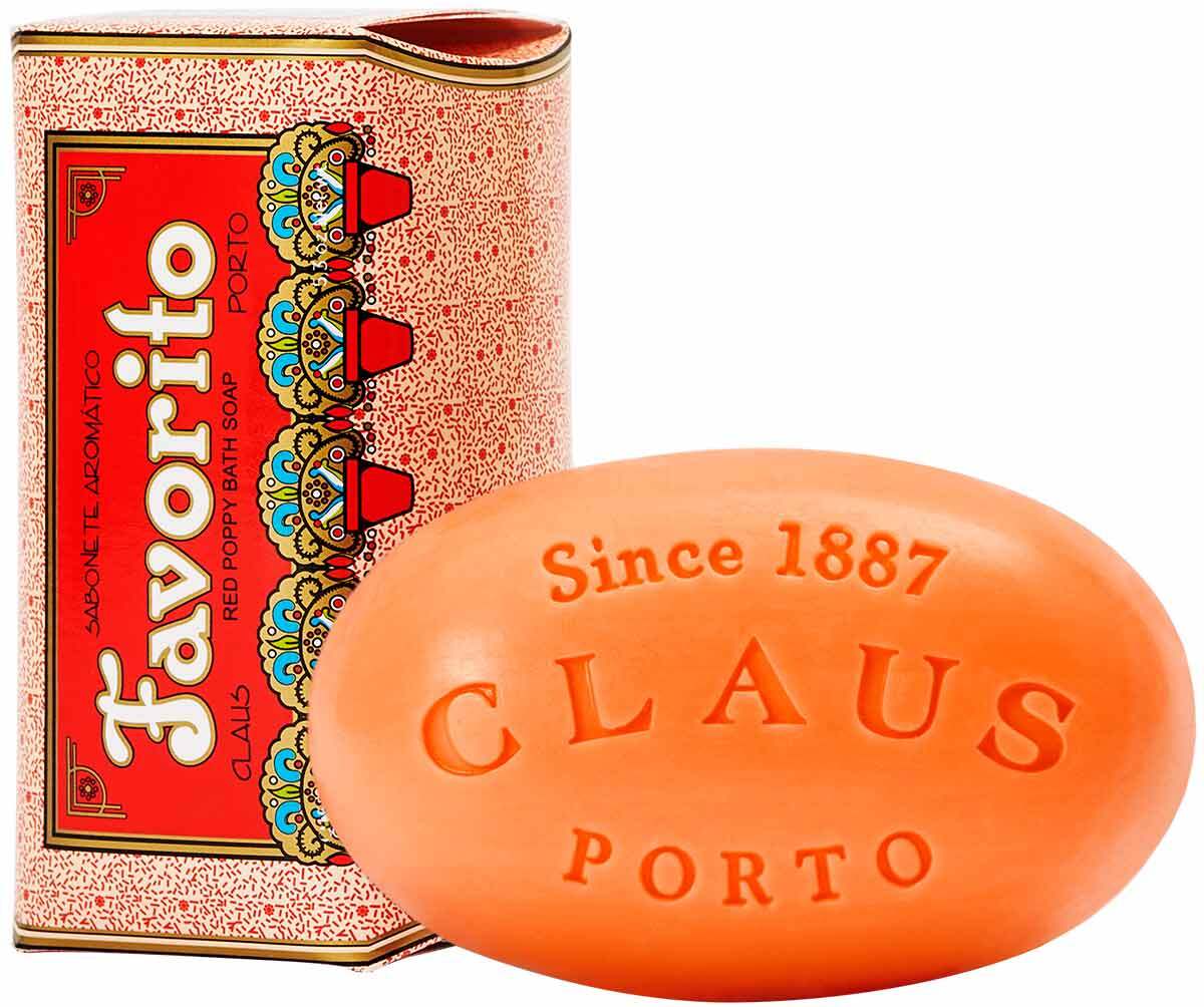 Claus Porto - Favorito Red Poppy Soap - Shower Soap
