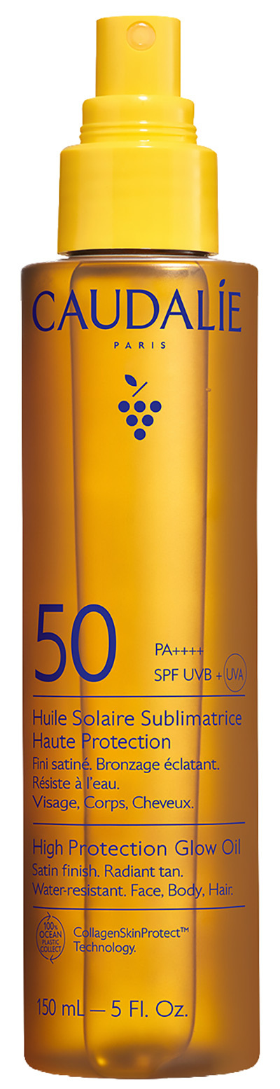 Caudalie - High Protection Glow Oil SPF50 - Body Sunscreen