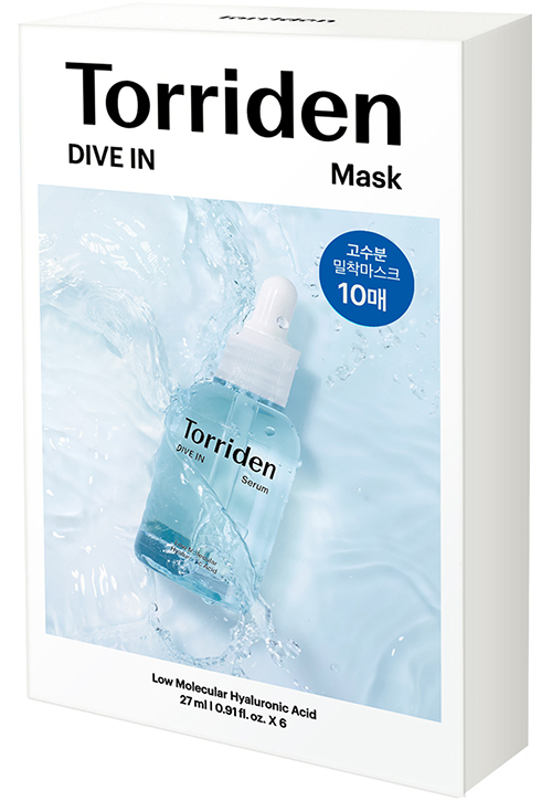 Torriden Dive-In Low Molecular Hyaluronic Acid Mask Pack