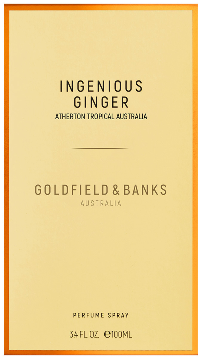 Ginger Notes GOLDFIELD & BANKS INGENIOUS GINGER » buy online | NICHE BEAUTY