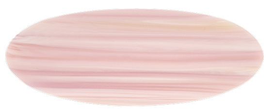 SUI AVA - Oval Chérie Clip - Light Pink - Hair clips & barrettes
