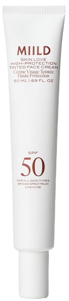 Miild - Skin Love High-Protection Tinted Face Cream SPF50 - Day Cream with SPF