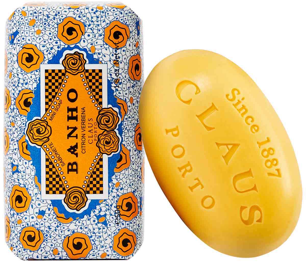 Claus Porto - Banho Citron Verbena Mini Soap - Duschseife