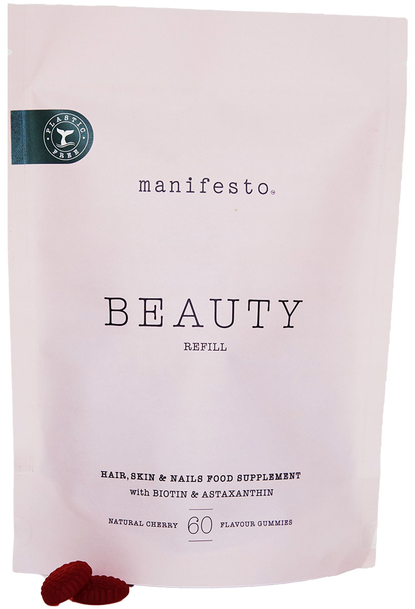 Manifesto Beauty Gummies Refill For Hair Skin And Nails 60
