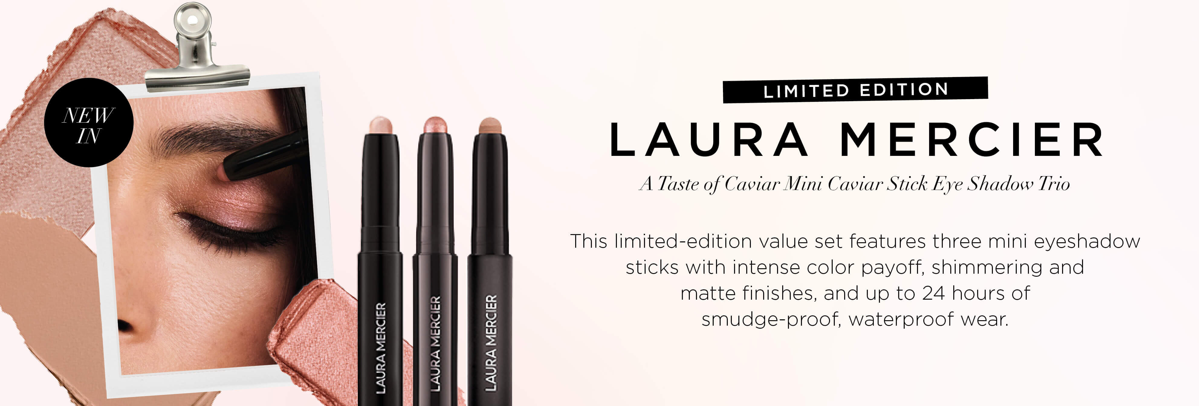 Laura Mercier - A Taste of Caviar Mini Caviar Stick Eye Shadow Trio
