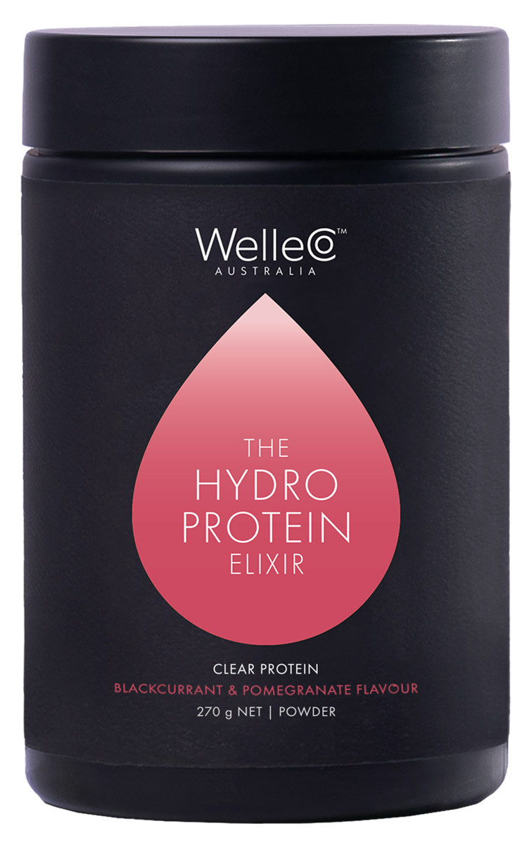 WelleCo - The HydroProtein Elixir - Blackcurrant & Pomegranate - Powder