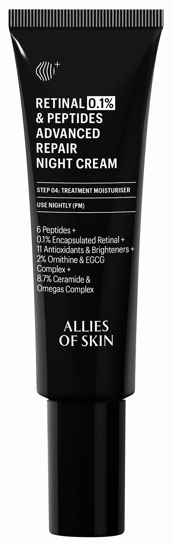Allies Of Skin 0.1% Retinal & Peptides Advanced Repair Night Cream 48ml