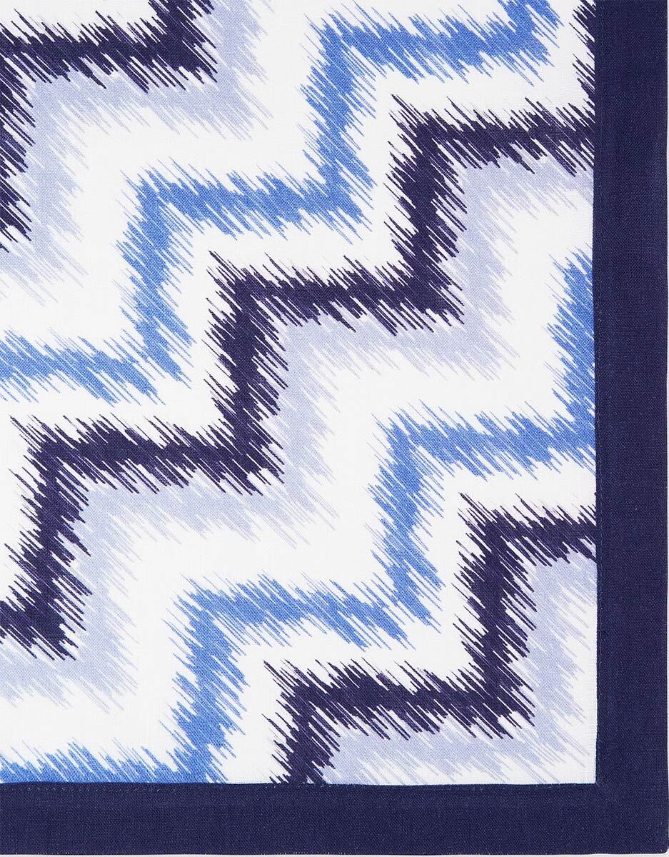 AQUAZURRA - GOA NAPKIN - BLUE AND WHITE - Home accessories