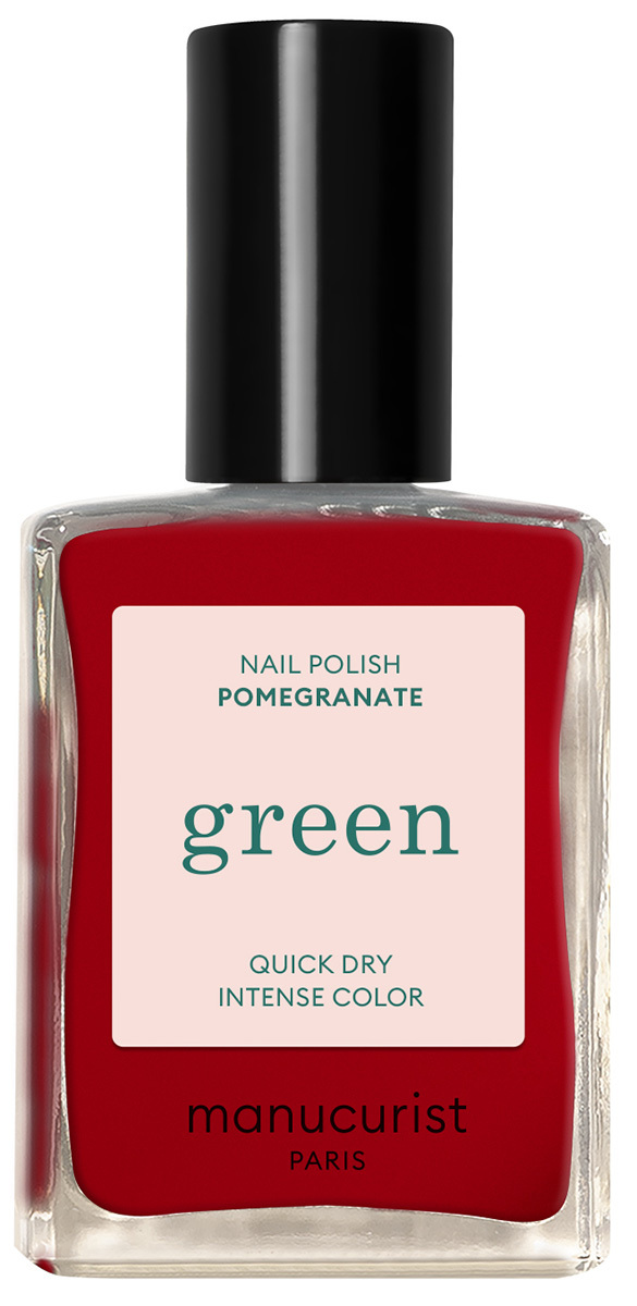 Manucurist - Green Nail Lacquer POMEGRANATE - Nailpolish