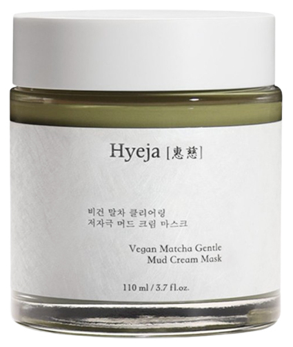 Hyeja - Vegan Matcha Gentle Mud Cream Mask - Cleansing Mask